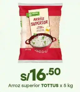 Tottus Tottus arroz superior oferta