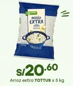 Tottus Tottus arroz extra oferta