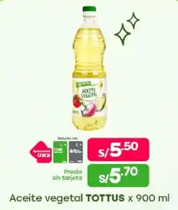 Tottus Aceite vegetal TOTTUS oferta