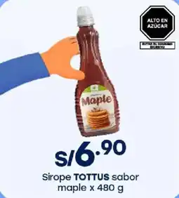 Tottus Sirope tottus sabor maple oferta