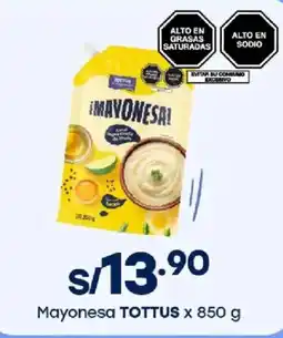 Tottus Mayonesa TOTTUS oferta