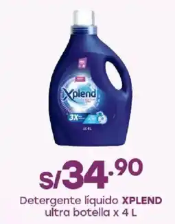 Tottus Xplend detergente liquido ultra oferta