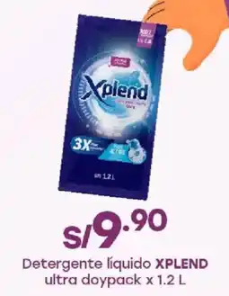 Tottus Xplend detergente liquido oferta
