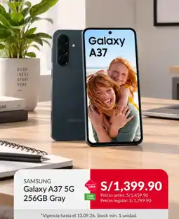 Sodimac Samsung Galaxy A37 5G 256GB Gray oferta