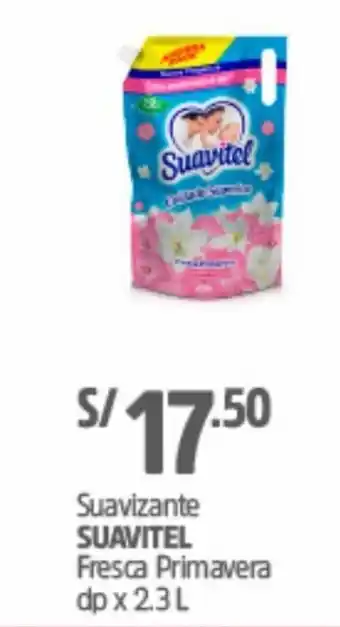 Plaza Vea Suavizante Fresca Primavera Suavitel 2.3L oferta