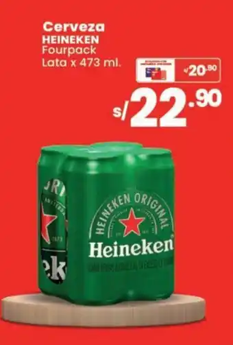 Heineken Fourpack