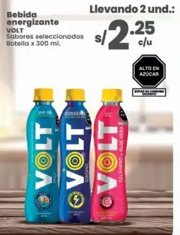 Vega Volt bebida energizante sabores seleccionados oferta