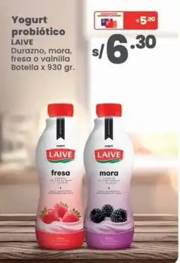 Vega Laive yogurt probiótico oferta