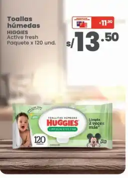 Vega Huggies toallitas húmedas oferta