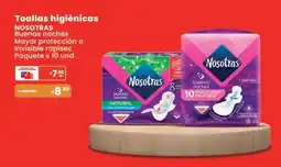 Vega Nosotras toallas higienicas buenas noches oferta