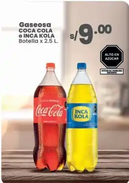 Vega Coca Cola o Inca Kola oferta