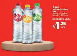 Vega Agua saborizadas LOA oferta