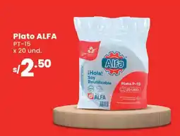 Vega Alfa plato pt-15 oferta