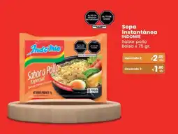 Vega Indomie sopa instantánea indomie sabor pollo oferta