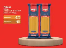 Vega vega fideos spaguetti o tallarin oferta