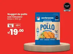 Vega San Fernando nugget de pollo oferta