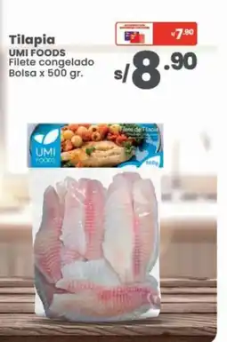 Vega Umi foods tilapia oferta