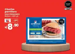 Vega San Fernando chorizo parrillero oferta