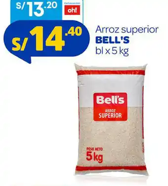 Mass Arroz Superior Bell's 5kg oferta