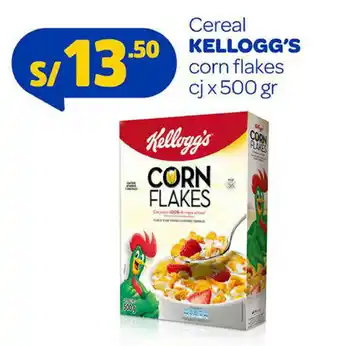 Mass Cereal Corn Flakes Kellogg's 500g oferta