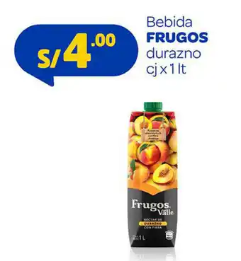 Mass Bebida Durazno Frugos 1L oferta
