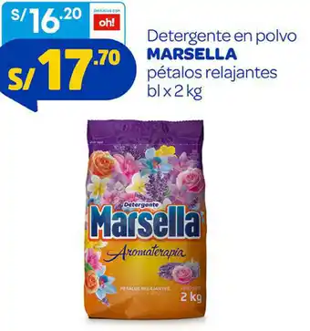 Mass Detergente en Polvo Marsella 2kg oferta