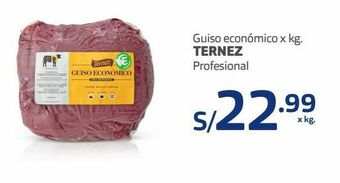 Makro Guiso económico x kg. ternez profesional oferta