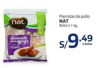 Makro Piernitas de pollo nat bolsa x 1 kg. oferta