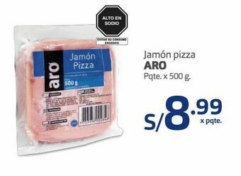 Makro Jamón pizza aro pqte. x 500 g oferta
