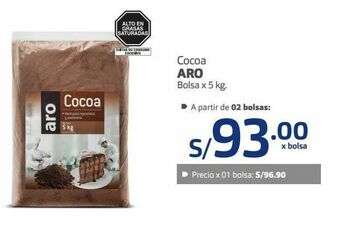 Makro Cocoa aro bolsa x 5 kg oferta