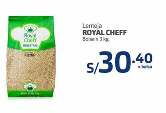 Makro Lenteja royal cheff bolsa x 3 kg. oferta