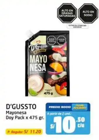 D'Gussto mayonesa