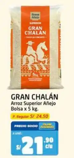 MaxiAhorro Gran Chalán Arroz Superior Añejo oferta