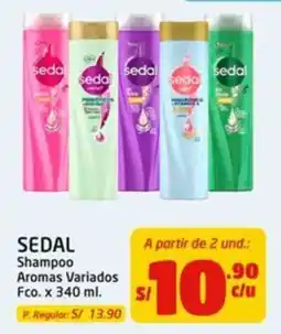 MaxiAhorro Sedal Shampoo Aromas Variados oferta