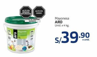 Makro Mayonesa aro unid. x 4 kg. oferta
