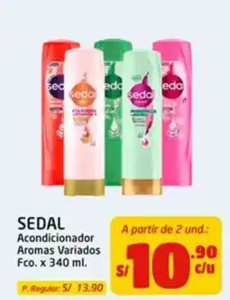 MaxiAhorro Sedal Acondicionador Aromas Variados oferta