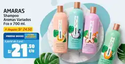 MaxiAhorro Amaras shampoo aromas variados oferta