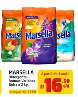 MaxiAhorro Marsella Detergente Aromas Variados oferta