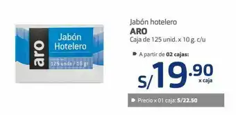 Makro Jabón hotelero aro caja de 125 unid. x 10 g. c/u oferta