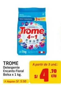 MaxiAhorro Trome Detergente Encanto Floral oferta
