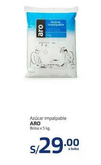 Makro Azúcar impalpable aro bolsa x 5 kg. oferta