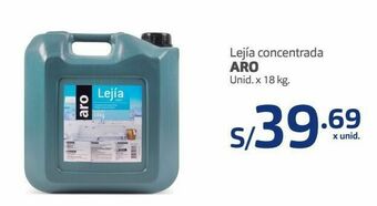 Makro Lejía concentrada aro unid. x 18 kg. oferta