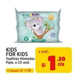 MaxiAhorro Kids for Kids Toallitas Húmedas oferta
