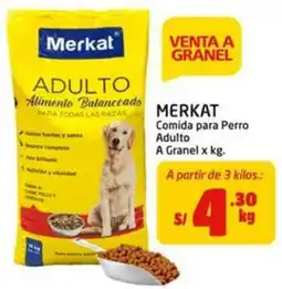 MaxiAhorro Merkat comida para perro adulto oferta