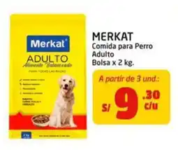 MaxiAhorro Merkat comida para perro adulto oferta