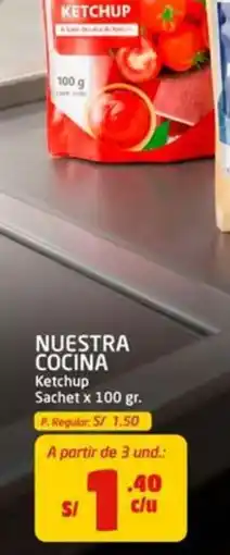 MaxiAhorro Nuestra Cocina Ketchup oferta
