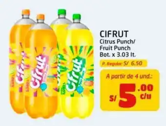MaxiAhorro Cifrut Citrus Punch/ Fruit Punch oferta