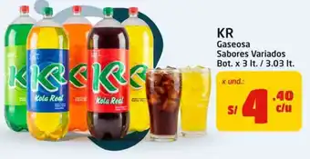 MaxiAhorro KR Gaseosa Sabores Variados oferta