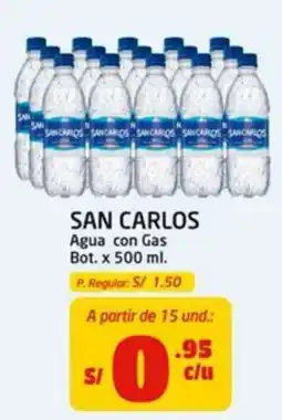 MaxiAhorro San Carlos Agua con Gas oferta