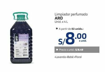 Makro Limpiador perfumado aro unid. x 4 l oferta